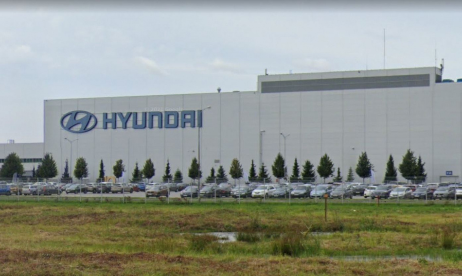 Завод Hyundai на Левашовском вошел в тройку лидеров промышленности Петербурга