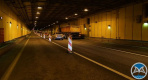 В тоннеле петербургской дамбы ограничат движение на два дня 
