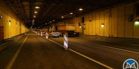 В тоннеле петербургской дамбы полностью перекроют движение на один час 9 ноября 