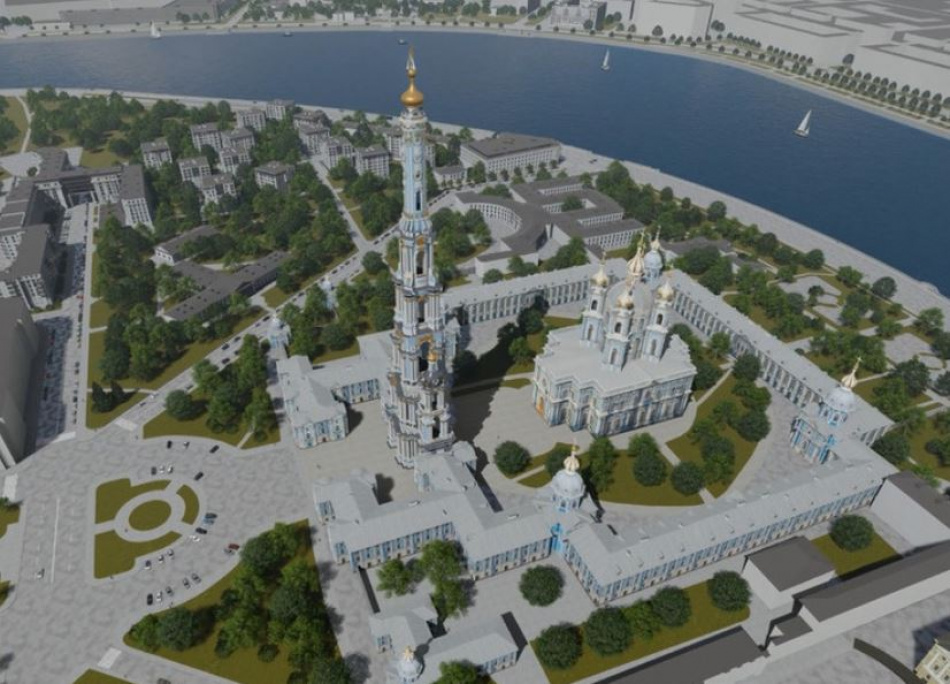 Для колокольни Смольного собора выберут самое удачное место в Петербурге 