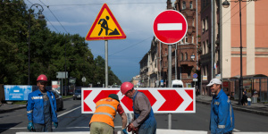 Петербуржцев предупредили о закрытии дорог в трех районах с 19 октября